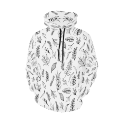 DANCING LEAVES All Over Print Hoodie for Men/Large Size (USA Size) (Model H13)