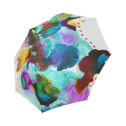 colorful ink Foldable Umbrella (Model U01)