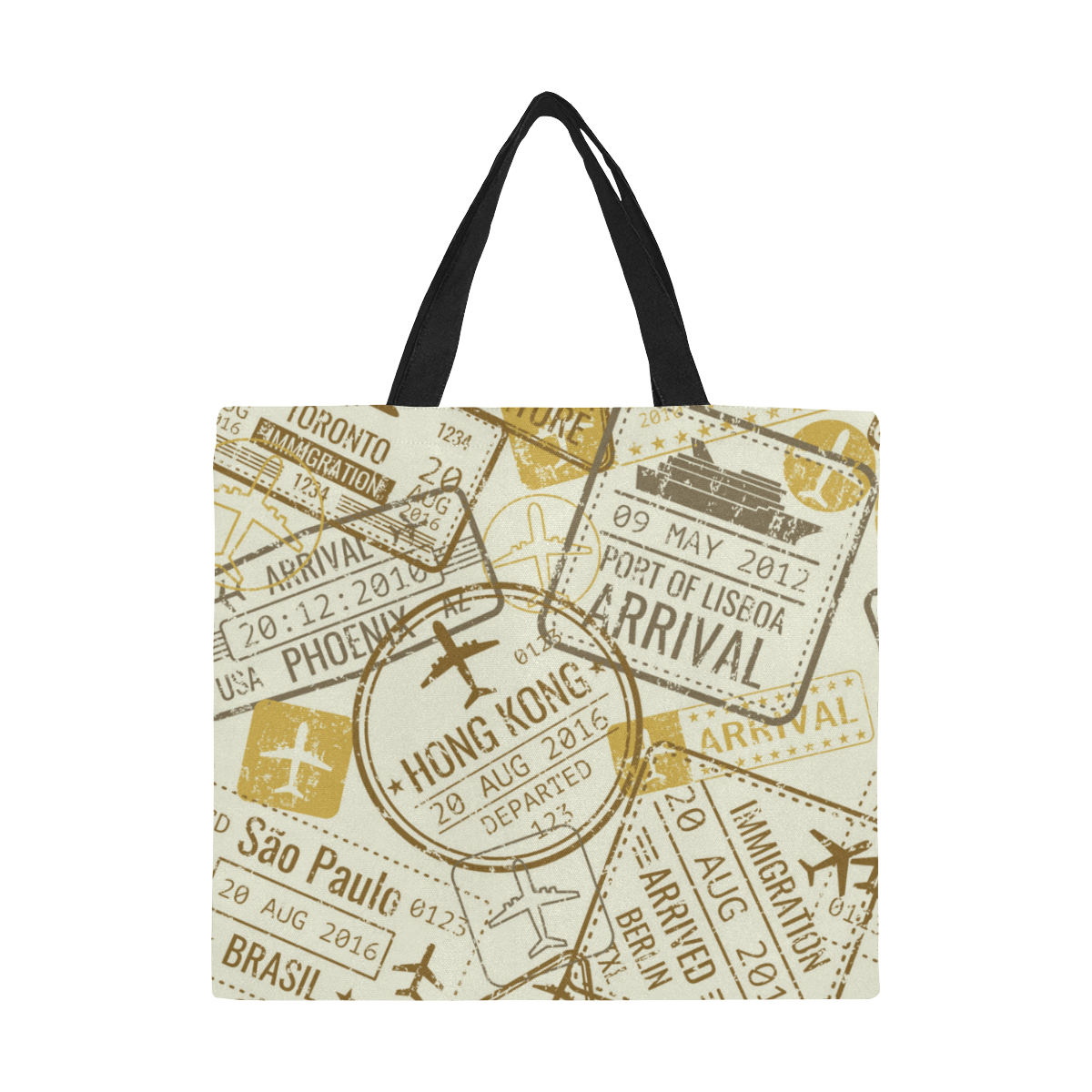 bb 02569 All Over Print Canvas Tote Bag/Large (Model 1699)