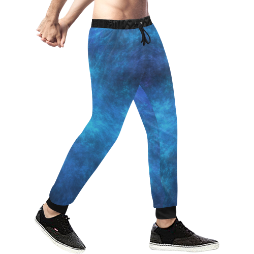 Nebulous Men's All Over Print Sweatpants (Model L11)