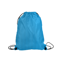 PLASTIC Medium Drawstring Bag Model 1604 (Twin Sides) 13.8"(W) * 18.1"(H)