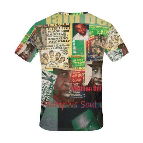 William Bell Collage 1 All Over Print T-Shirt for Men (USA Size) (Model T40)