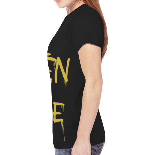 Rotten to the core New All Over Print T-shirt for Women (Model T45)