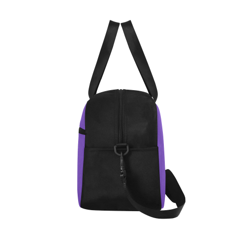 Spiderweb Purple Fitness Handbag (Model 1671)