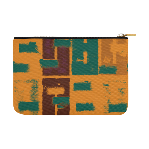 Orange texture Carry-All Pouch 12.5''x8.5''