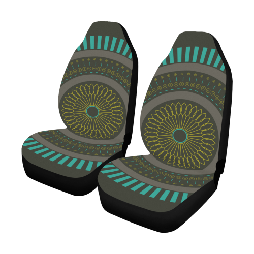 circle zen mandalas Car Seat Covers (Set of 2)