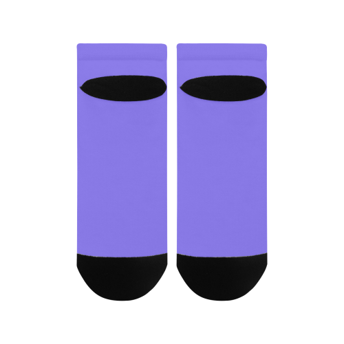 color medium slate blue Women's Ankle Socks