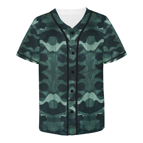 Tactical – I’m Protected Baseball Jersey Green All Over Print Baseball Jersey for Men (Model T50)