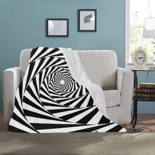 Spiral Ultra-Soft Micro Fleece Blanket 40"x50"