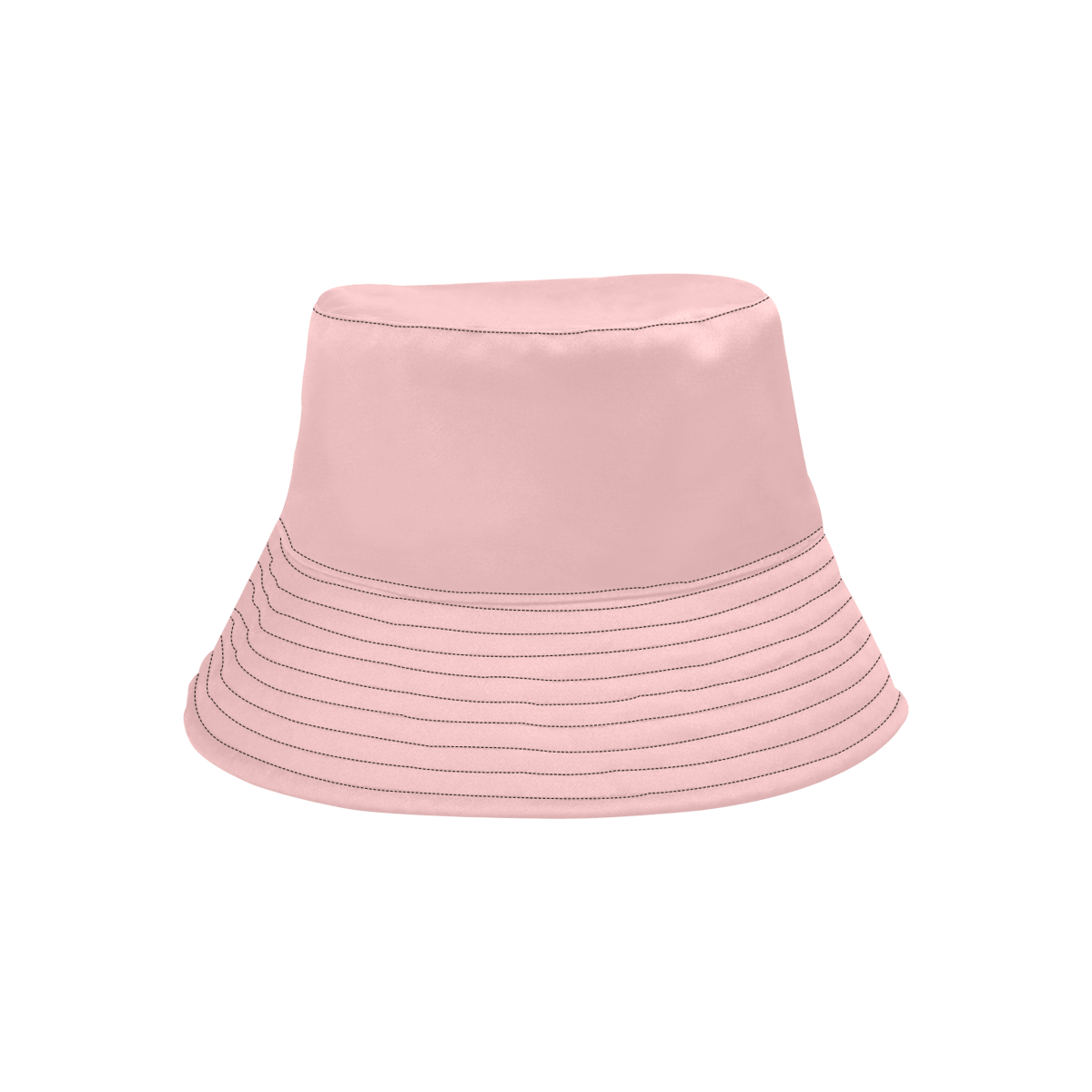 Pastel Carnation Pink Solid Color All Over Print Bucket Hat
