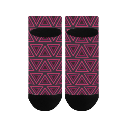 Tribal Ethnic Triangles Women's Ankle Socks