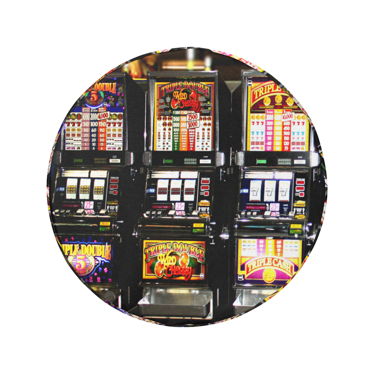 Lucky Slot Machines - Dream Machines 34 Inch Spare Tire Cover