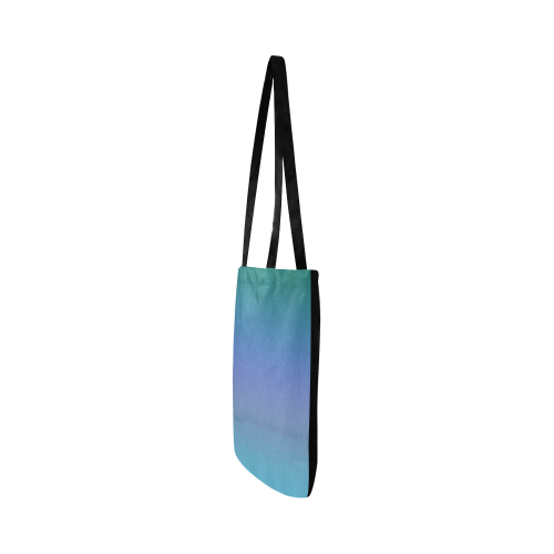 Turquoise Graduated Reusable Shopping Bag Model 1660 (Two sides)