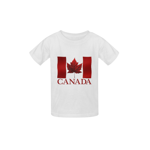 Canada Flag Kid's T-shirts Kid's  Classic T-shirt (Model T22)