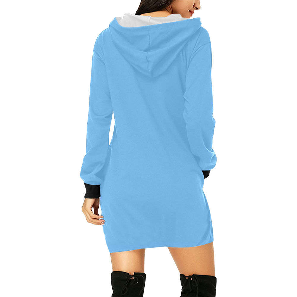 TXT All Over Print Hoodie Mini Dress (Model H27)