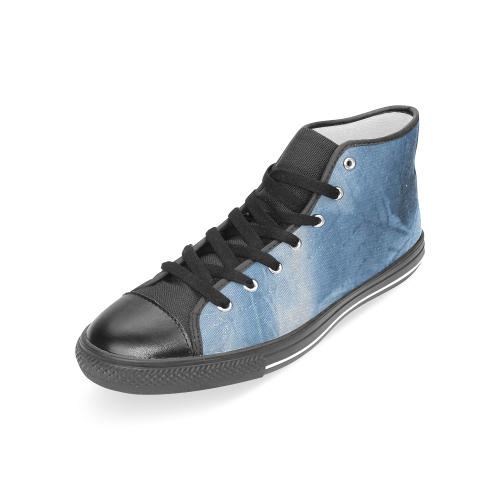 blueleafshoe Women's Classic High Top Canvas Shoes (Model 017)