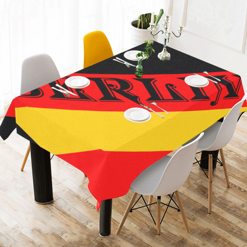 BERLIN Cotton Linen Tablecloth 60" x 90"