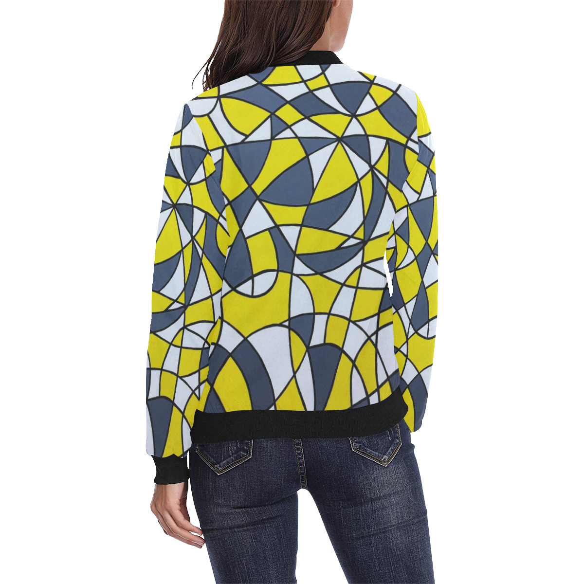 Liberty All Over Print Bomber Jacket for Women (Model H36)