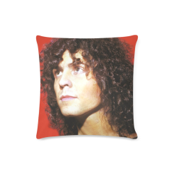 RED MARC THROW PILLOW Custom Zippered Pillow Case 16"x16" (one side)