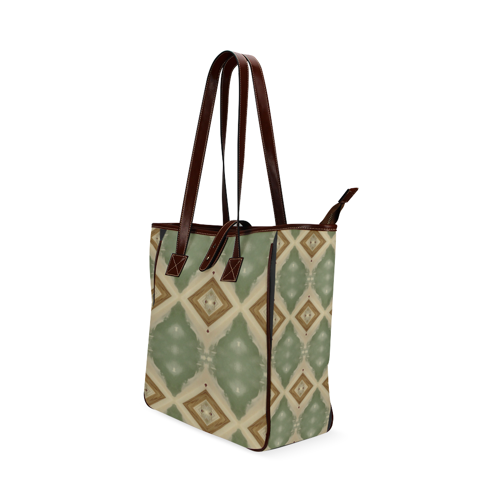 Geometric Camo Classic Tote Bag (Model 1644)