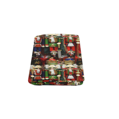 Christmas Nut Cracker Soldiers Blanket 50"x60"