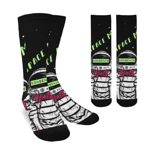 Planet SpaceMan Socks Trouser Socks