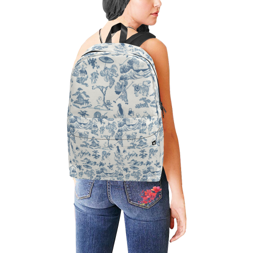 Backpack-Fusain Unisex Classic Backpack (Model 1673)