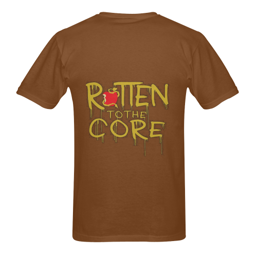 Rotten to the core Men's T-Shirt in USA Size (Two Sides Printing)
