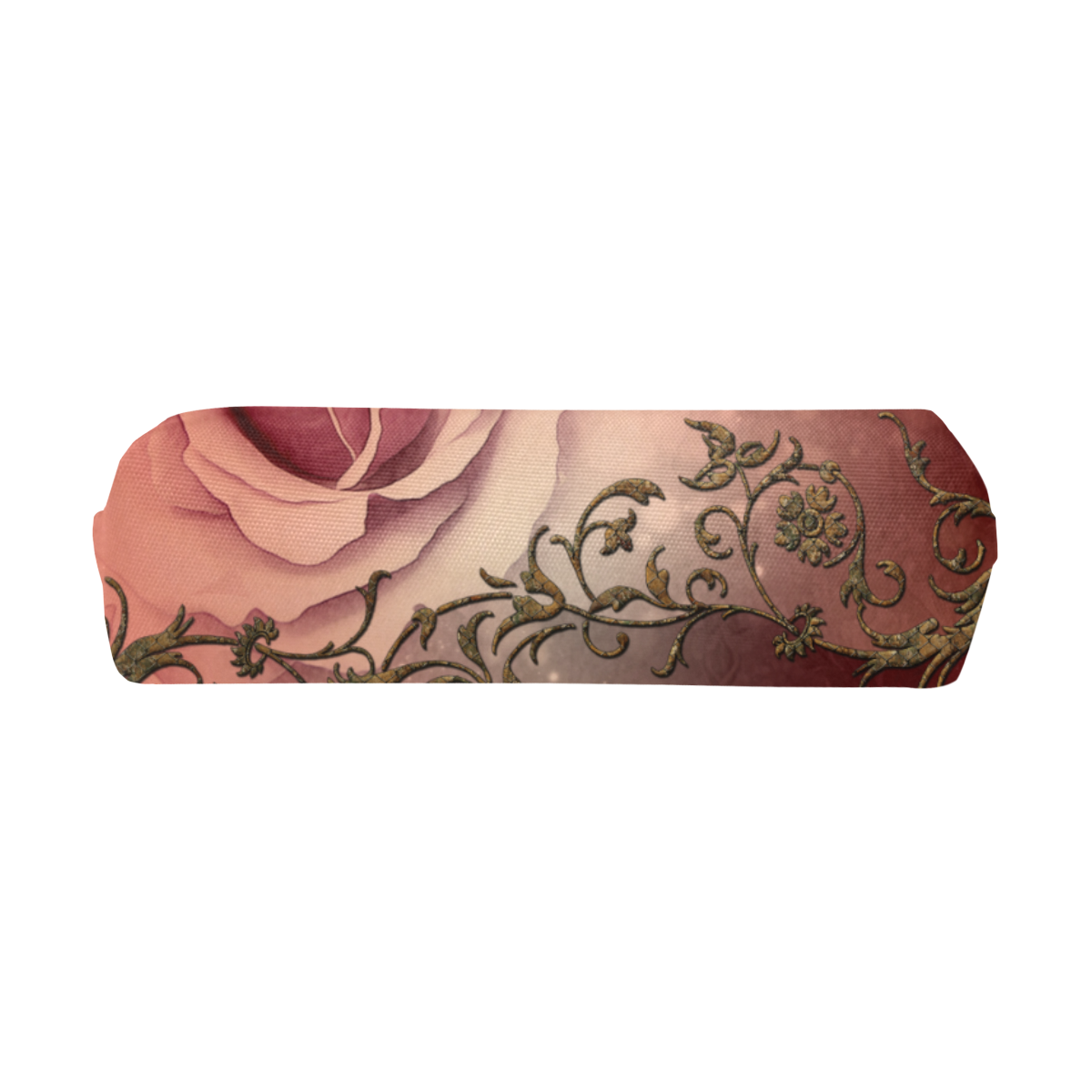 Wonderful roses with floral elements Pencil Pouch/Small (Model 1681)