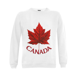 Canada Maple Leaf  Sweatshirts Canada Souvenir Shirts Gildan Crewneck Sweatshirt(NEW) (Model H01)