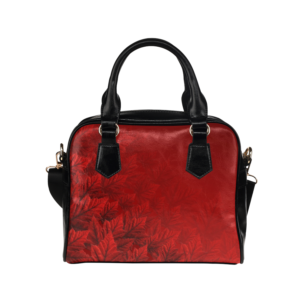 Autumn Maple Leaf Purse Canada Shoulder Bags Shoulder Handbag (Model 1634)