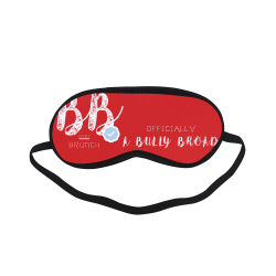 Bully Broad Mask Red Sleeping Mask
