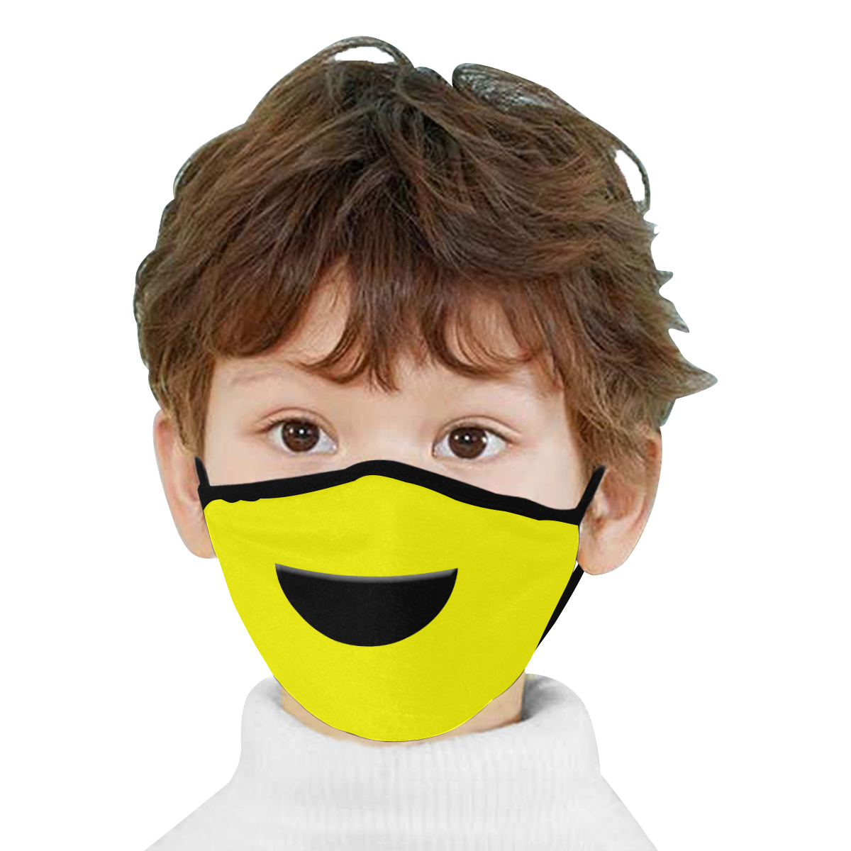 Emoticon Smile Mouth Mask