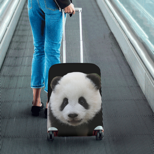Panda Bear Luggage Cover/Small 18"-21"