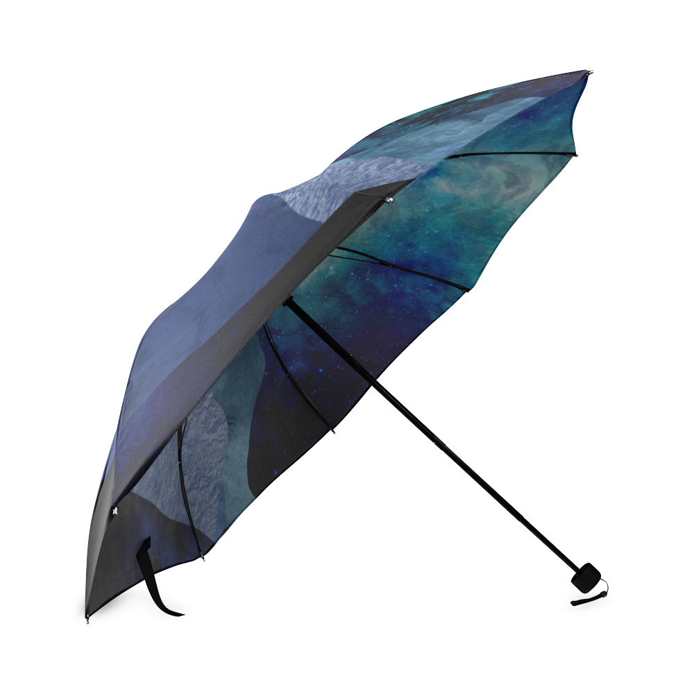 Night In The Mountains Foldable Umbrella (Model U01)