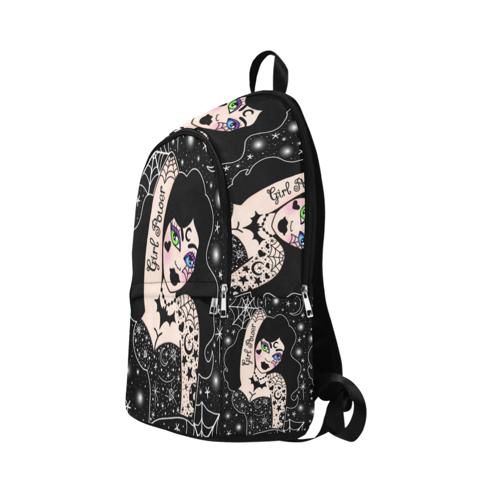 Girl Power Fabric Backpack for Adult (Model 1659)