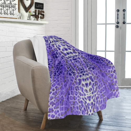leopard 6 Ultra-Soft Micro Fleece Blanket 40"x50"