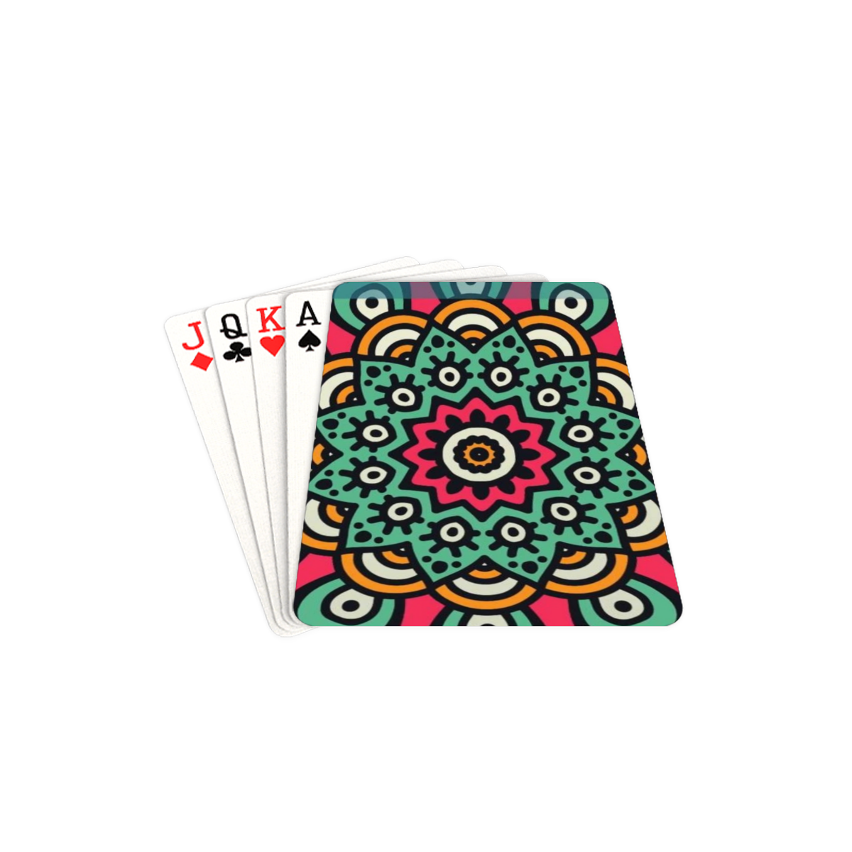 LIFE OF GOD MANDALAS Playing Cards 2.5"x3.5"