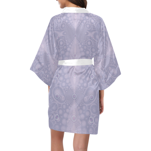 Lavender Ripples Kimono Robe