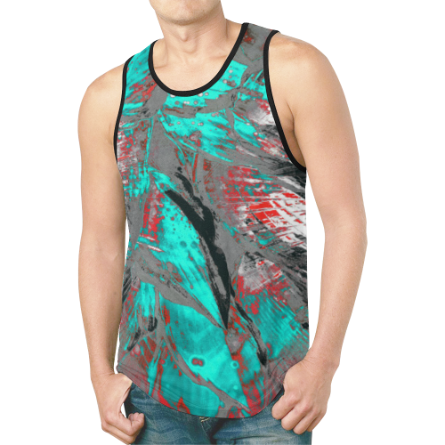 wheelVibe2_8500 3 low New All Over Print Tank Top for Men (Model T46)