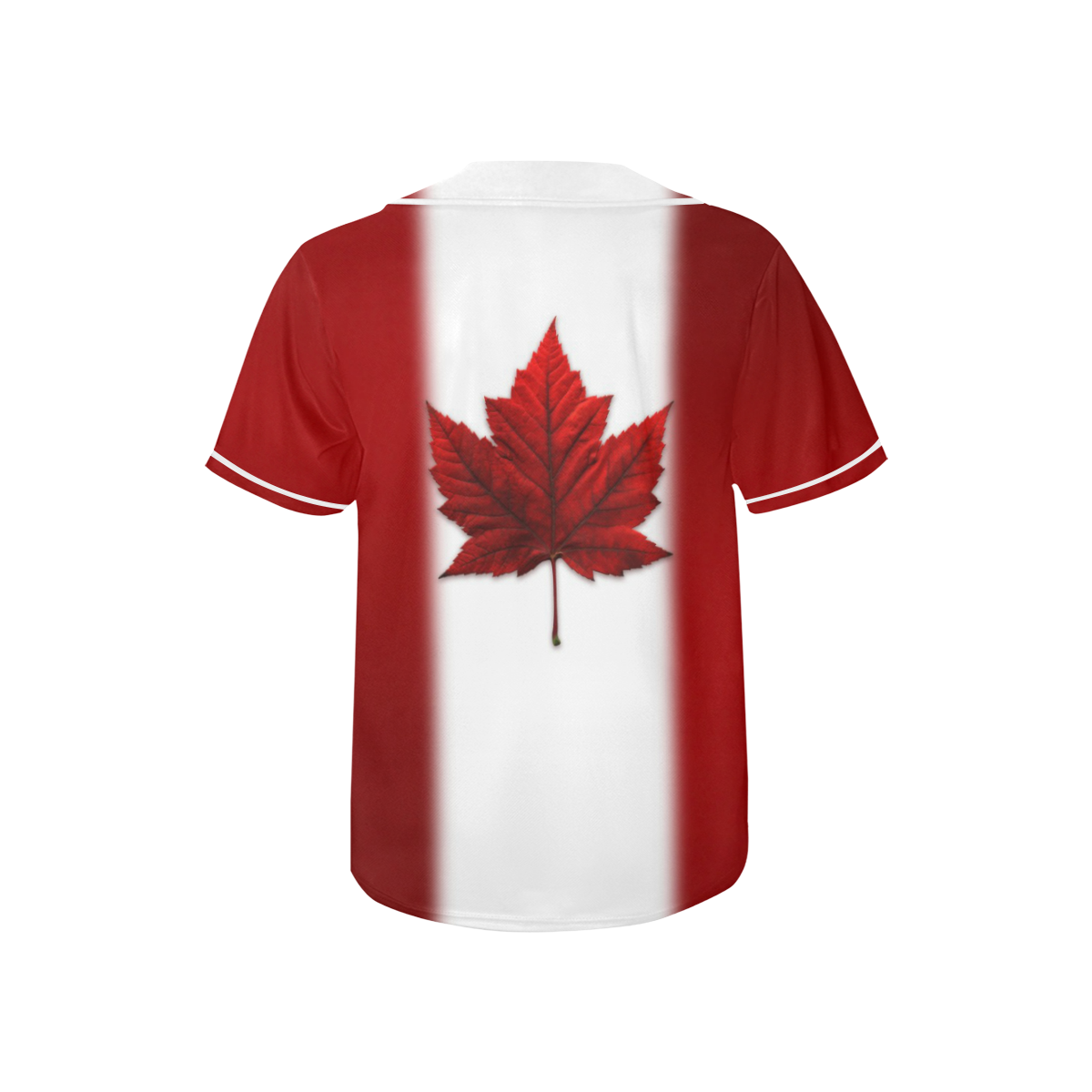 Kid's Canada Jersey Canada Flag All Over Print Baseball Jersey for Kids (Model T50)