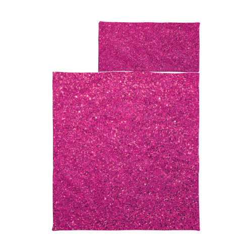 hot pink glitter Kids' Sleeping Bag