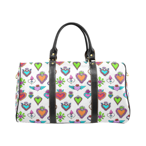 SACRED HEART - EX VOTO - Rainbow New Waterproof Travel Bag/Small (Model 1639)