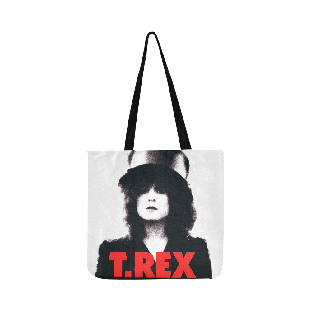 Marc Bolan T.Rex Double Sided Bag - Slider Reusable Shopping Bag Model 1660 (Two sides)