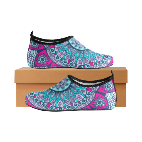 THE UNIVERSE MANDALAS Women's Slip-On Water Shoes (Model 056)