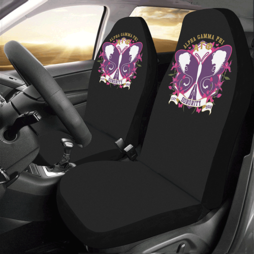 Alpha Gamma Phi Car Seat Covers (Set of 2)