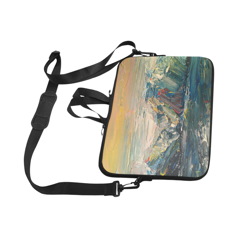 Mountains painting Laptop Handbags 17"