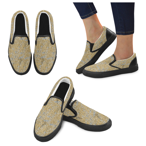 corinne c9 Women's Unusual Slip-on Canvas Shoes (Model 019)