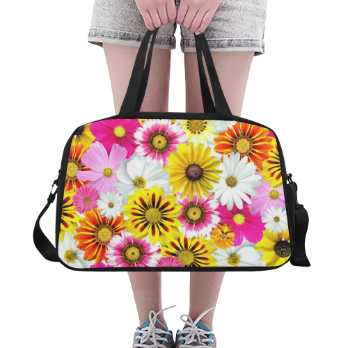 Spring Time Flowers 1 Fitness Handbag (Model 1671)