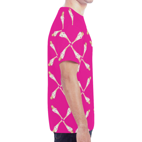 dolly pattern New All Over Print T-shirt for Men (Model T45)